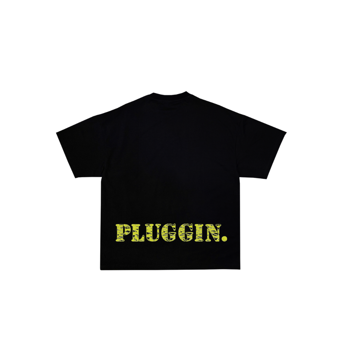 TEE CAMO BLACK/YELLOW