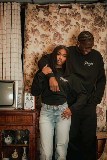 LONGSLEEVE PLGG SIGNATURE BLK/WHT