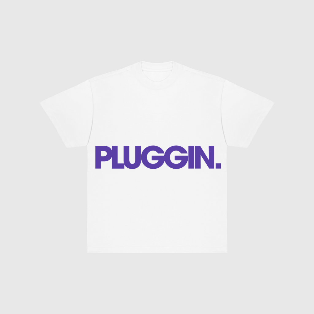 TEE OVERSIZE PURPLE ESSENTIAL