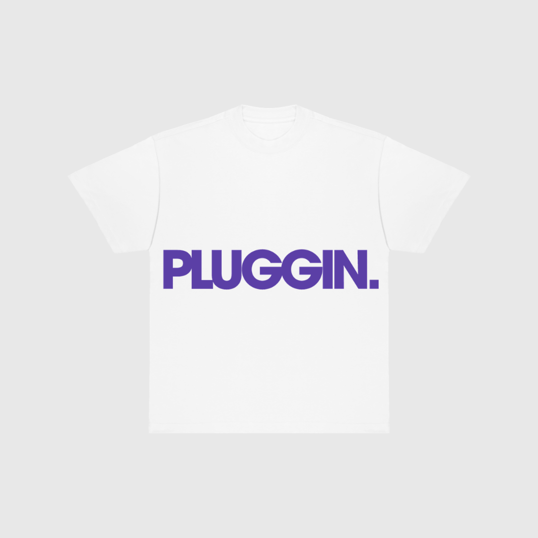 TEE OVERSIZE PURPLE ESSENTIAL