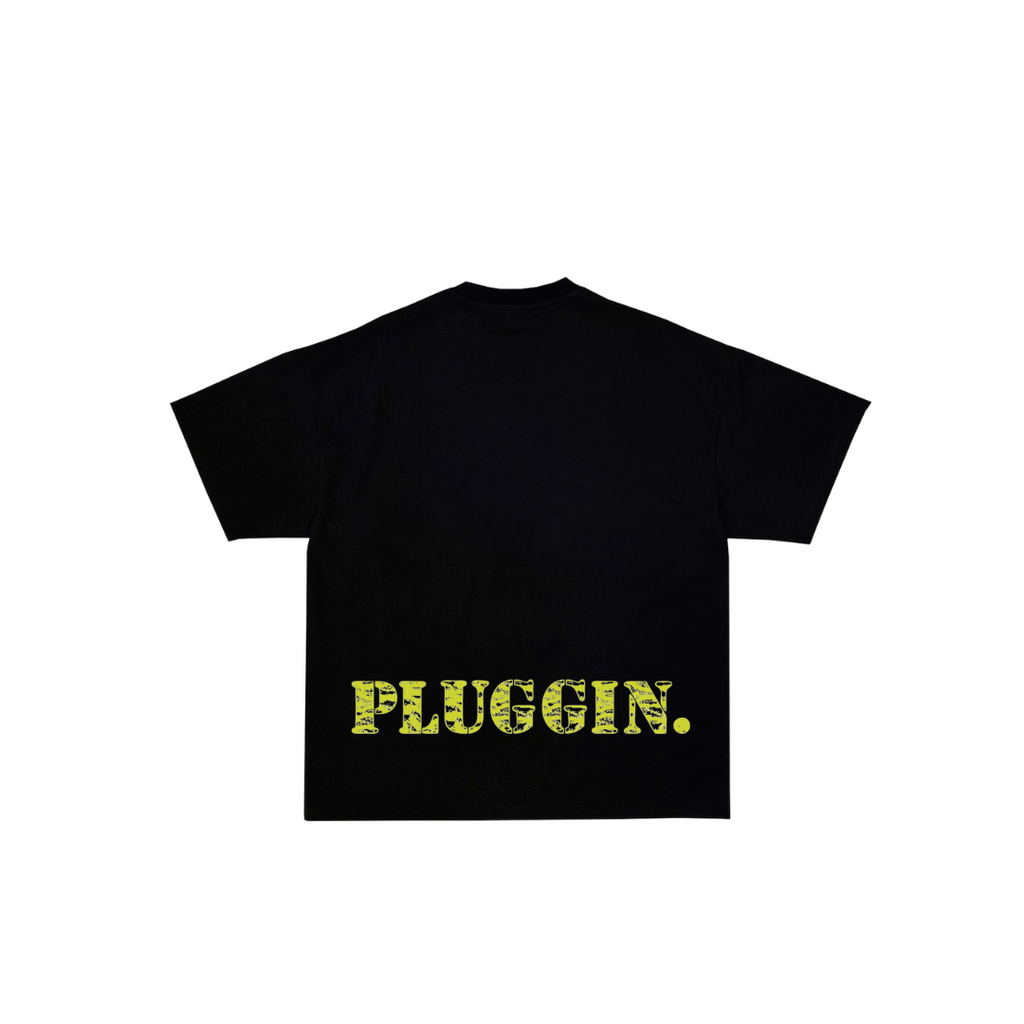 TEE CAMO BLACK/YELLOW
