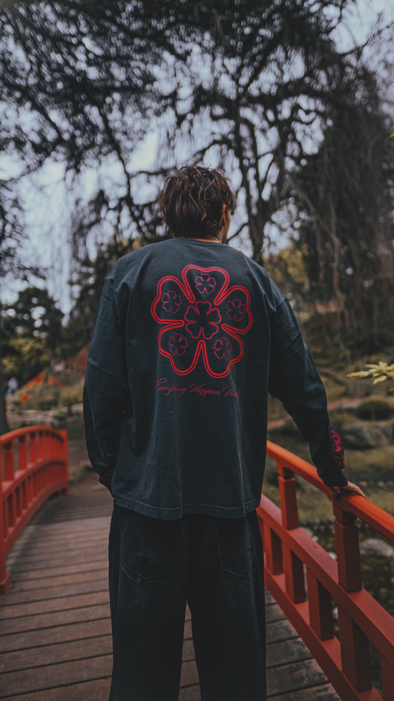 Longsleeve « Une Fleur dans un Jardin »