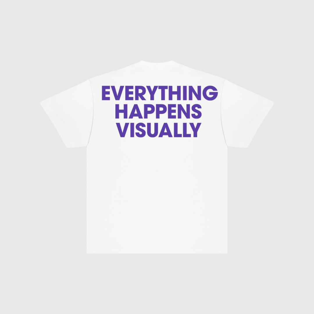 TEE OVERSIZE PURPLE ESSENTIAL